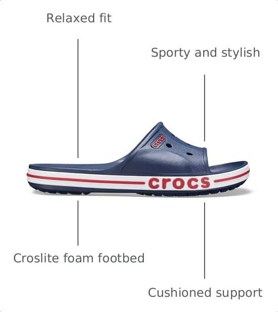 Image of Crocs Unisex Adult Bayaband Slide Sandals