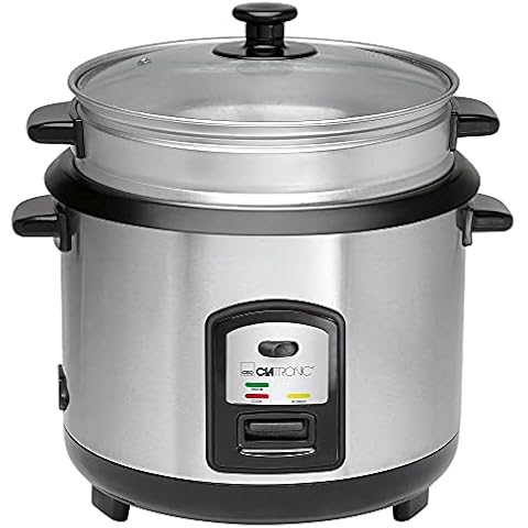 Clatronic RK 3567 - Stainless Steel Rice Cooker, Silver, 700 W, 220 - 240 V Cover