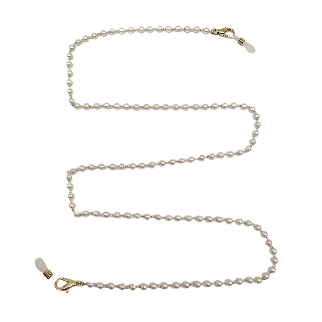 Accesorios Multiusos de Cadena for Gafas Serie Pearl, Cadena Decorativa Hecha a Mano(1-Pack)