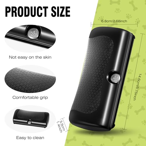 YAOZUP Fellwunder Bürste hund, Pfotenmond Bürste, Groomify Pet Care Brush, Hunde Bürsten, Deshedding Brush, Hundebürste für Hunde, Haustier-Enthaarungskamm, Pflegekämme für Katze und Hund