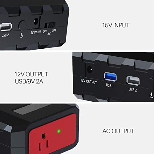 Sinkeu MKTBA 88.8Wh|65Watts Portable Laptop Charger With Ac Outlet, A Super Travel Portable Battery Pack & Power Bank thumb #2