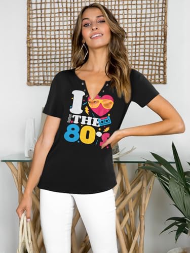 80s Outfit for Women I Love The 80's Shirts Fashion 80s Themed Clothing for Birthday Party Gift2
