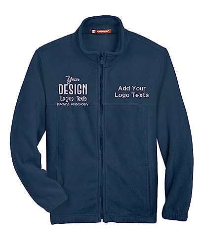 INK STITCH Unisex Kids Youth M990Y Custom Embroidery Personalized Warm Fleece Zip Up2