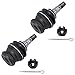 Detroit Axle - 4pc Front Ball Joints Tie Rods for Subaru Outback Forester Impreza Legacy Crosstrek Baja WRX, 2 Lower Ball Joints, 2 Outer Tie Rods Replacement