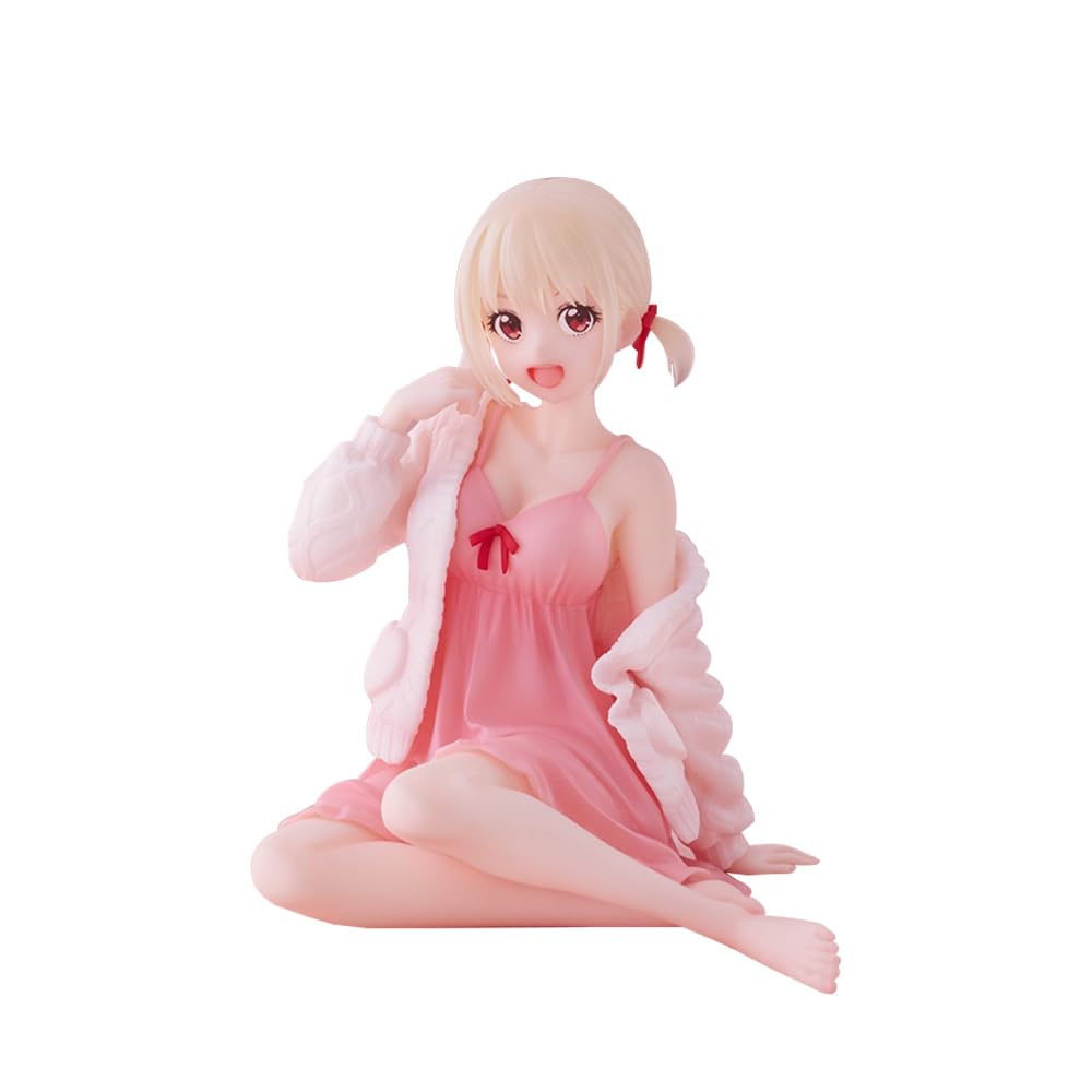 Tongyundacheng Anime Nishikigi Chisato/Inoue Takina Figure Model 14cm Cute Homewear Figurine PVC Manga Character Statue Home Desk Decoration Ornaments