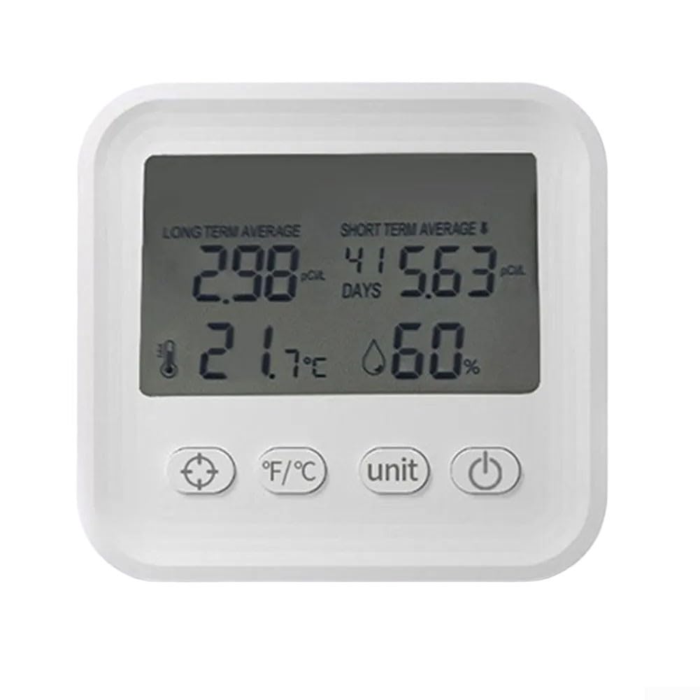 Mini monitor de aire portátil de radón, sensor esencial para control de aire interior