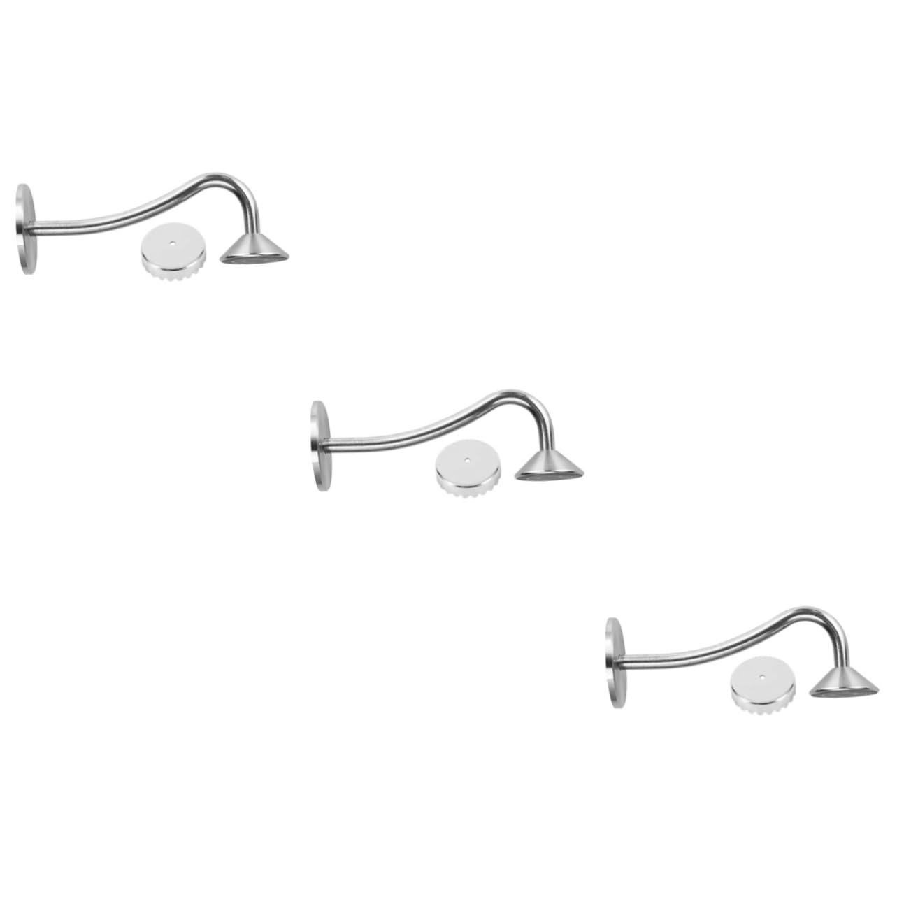 MAGICLULU Portasapone Magnetico Da Parete Per Doccia 3 Pezzi Dispenser Di Sapone Per Cucina Bagno Bar