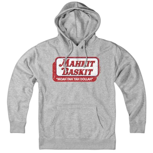 Chowdaheadz Mahkit Baskit Hoodie – Unisex Pullover Sweatshirt Soft Cotton Blend