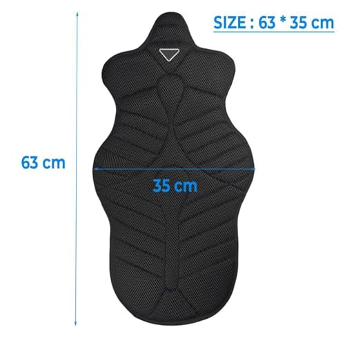 Almohadilla de asiento para BMW F800 GS transpirable universal y cubierta de motocicleta 4