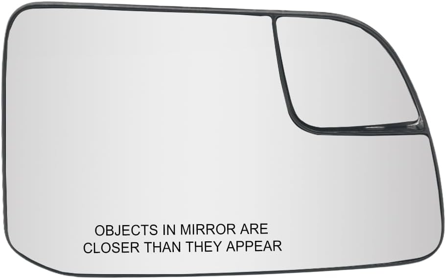 Passenger Side Mirror Glass Compatible With Ford Edge Mkx 2011 2012 2013 2014 Right Exterior Side Rearview Mirrors Glass With Backing Plate Power Heated