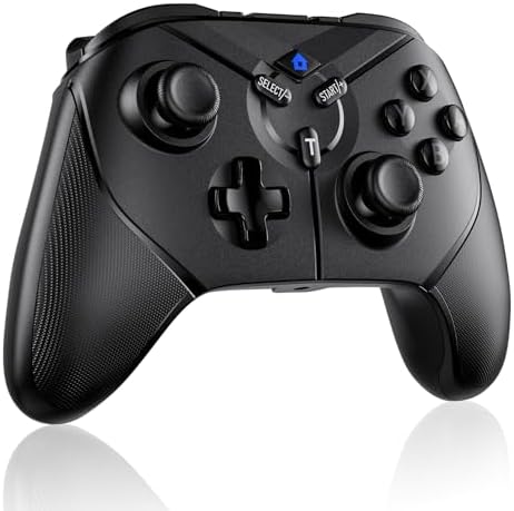 Dinosoo Wireless Switch Pro Controller for Switch/Switch Lite/Switch OLED/PC Steam Games/Android with Hall Effect Joysticks, Dual Vibration, Gyro Axis, Back Buttons, Turbo