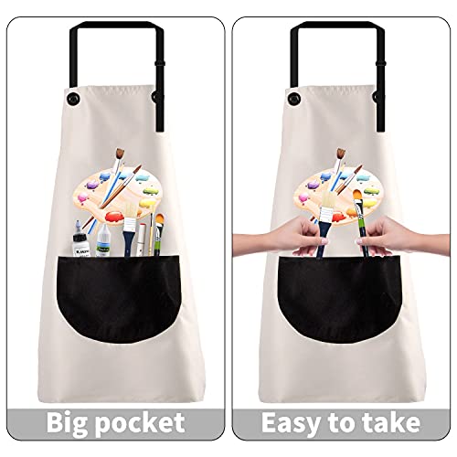 KEELYY Impermeabile Grembiuli per Bambini, 2Pcs