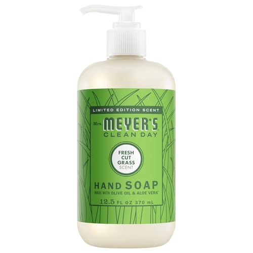 MRS. MEYERS CLEAN DAY Hand Soap Fresh Cut Grass Scent 12.5 Fl Oz Bottle