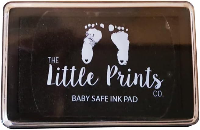 Baby Footprint Kit Ink Baby Safe Ink Pad Reusable Baby Handprint and Footprint Kit