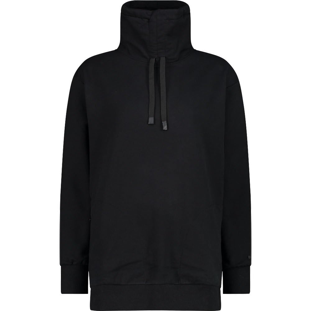 CMP - Woman Maxi Sweat, Black, S