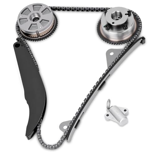 Timing Chain Kit with VVT Gear Compatible with Hyundai Elantra 2.0L 2017-2020, Kona 18-2021, Veloster 2.0L 19-2021, Kia Forte 17-2022, Forte 5 2.0L 17-2018, 2.0L, Replaces 243212E010, 24350-2E700