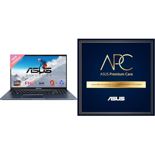 Image of ASUS Vivobook 15 (2025), AMD Ryzen 7 7730U Thin & Light Laptop(AMD Radeon iGPU /16GB RAM /512GB SSD /FHD /15.6 inch /60Hz /Windows 11 + 2 Year Brand Warranty Extension