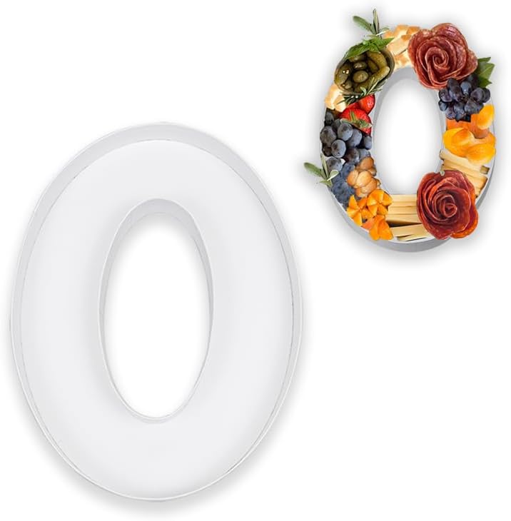 10”Cardboard Number Mache Chocolate Covered Strawberries Fillable Sweets Candy Container Box (White, 0)