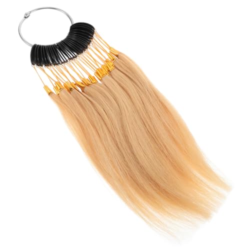 WOFASHPURET Kit de Mechas para Practicar Coloración de Cabello Mechones Ajustables para Salón para Técnicas de Teñido y Extensiones Trenzadas Coloridas