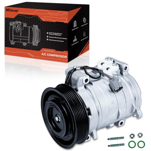 AC compressor Air Conditioning Compressor & A/C Clutch for Honda Accord 2.4 2.4L 2003 2004 2005 2006 2007 1521609 38810RAAA01 1028003 1128003