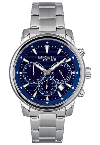 BREIL - Montre pour Homme Rond avec Cadr...