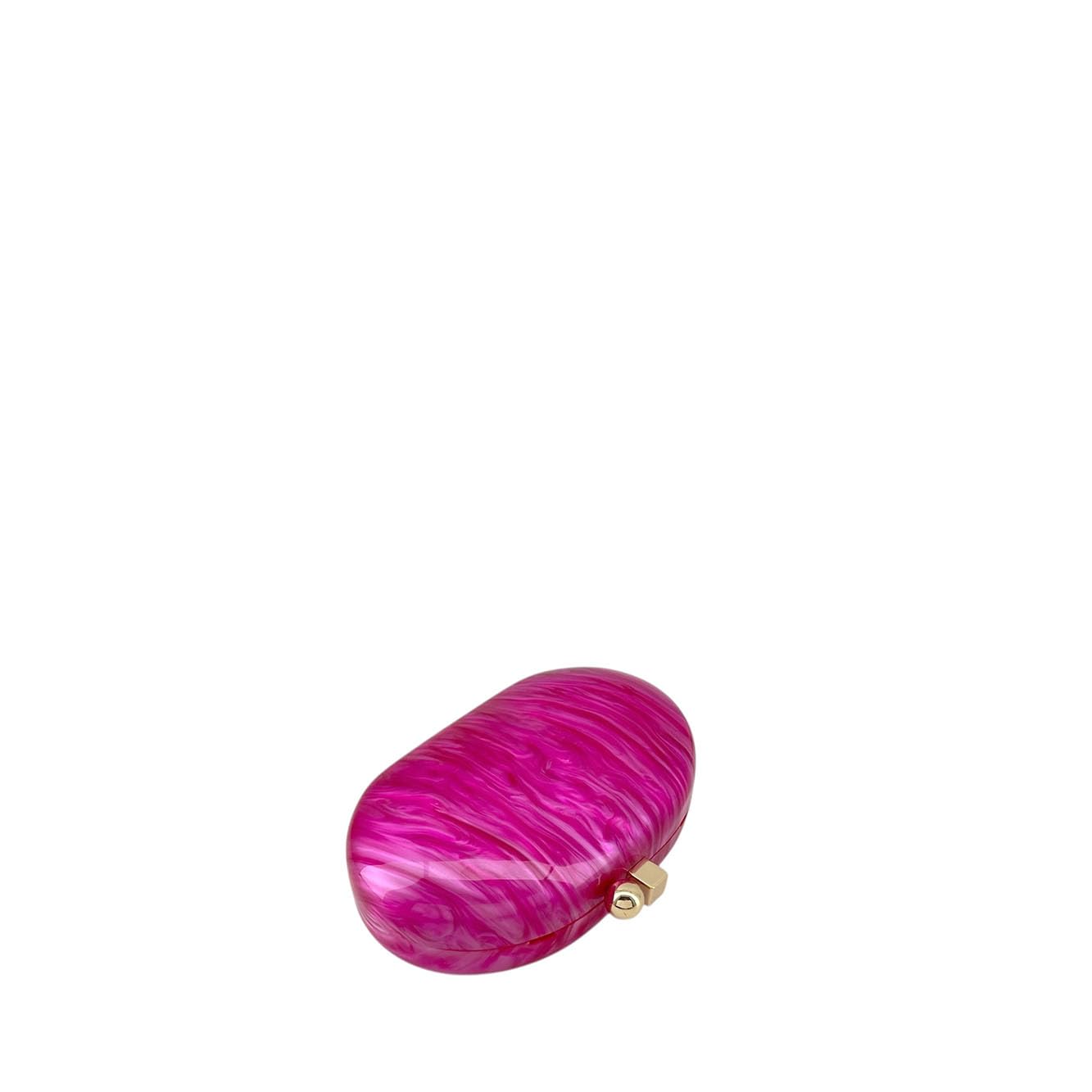 MODELISA - Bolso Clutch De Mano Elegante Ovalada Cadena De Hombro Boda Fiesta Noche Evento Para Mujer