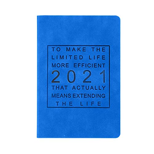 2021 Planner - Weekly & Monthly Planner, Weekly Planner Organizer with Tabs, 2021 Notebook Time Management Organizer Notebook Hardcover