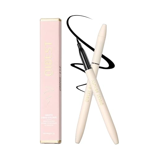 ELSOGO Delineador de ojos, delineador líquido impermeable todo el día, bolígrafo de maquillaje profesional, punta de precisión, de larga duración,