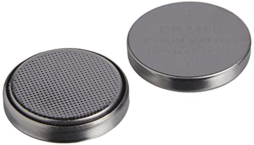 Bluedot Trading Cr2450 Button Coin Cell Batteries Lithium Metal Manganese Dioxide 3.0V For Watches, Calculators, Toys, And Flashlights, 5 Count Quantity #TOP7