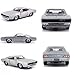Jada 1/32 DOM'S DODGE CHARGER R/T BARE METAL SILVER Fast and Furious Diecast Car