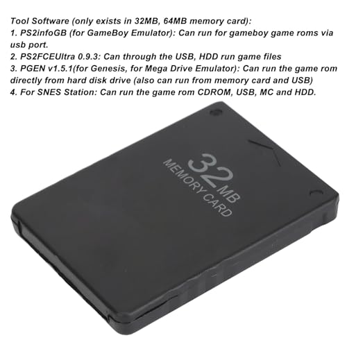 Image of Game Console Memory Card High Speed Plug and Play V1.966 USB Game Start Card for PS1 Thick Machine (32MB)