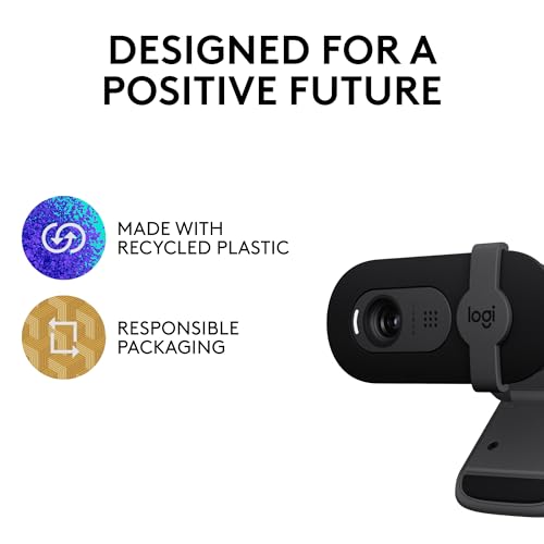 Logitech Brio 101 Full HD 1080p Webcam for Streaming and Meetings - Black - image 8