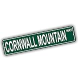 Colorado Mountains Pick Your Mountain Compatible/Replacement for Cornwall Mountain United States Mountain Aluminum Metal Tin Street Sign Style Home Decor For Man Cave Poker Tavern Game Room