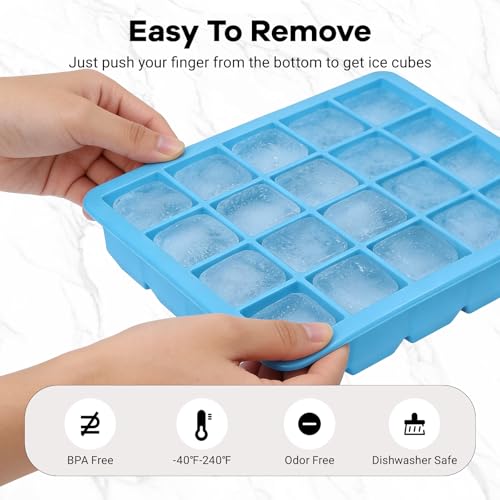 Moldes de silicona para congelador con tapa, 2 unidades miniatura 7