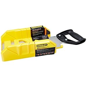 STANLEY Hand Saw with Mitre Box, 12-Inch (19-800)