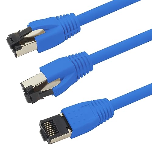 1aTTack.de 7.5m Cat 8 network cable CAT8 cable blue - Image 2