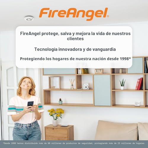 FireAngel Detectores de Monóxido de Carbono con sensor de alta duración de 10 años 8