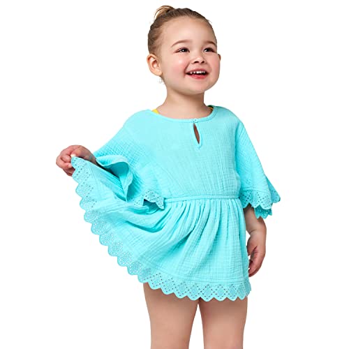 Gerber Baby and Toddler Girls Swim Cover Up, Light Pink, 0-3 Months - image 3
