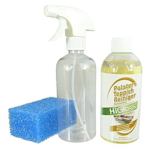 HiGloss Polster- und Teppichreiniger 500ml Set (35,98€/Liter) Cover