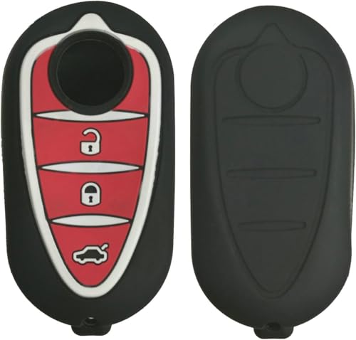 RIVESTIMENTO: la custodia per chiavi è ultra slim e leggera. Grazie al design moderno, la case anti-scivolo aderisce alla chiave telecomando auto senza appesantire. Anche per chiavi di ricambio.