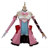Magical Girl D.Va game Cosplay Costume Outfit Halloween Carnival cos Dress costume (Female XL)