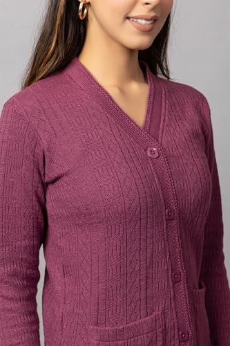 Image of HIFZAA Sweater Cardigan for Women Winter Sweaters for Ladies Plus Size M to 6XL