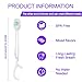 KUGUAN Mini Brushes-Disposable Toothbrushes 5 in 1 with Toothpaste + Floss + Pick + Tongue Scraper Travel Size Toothbrushes Portable for Work Travel 16pcs (Mint)