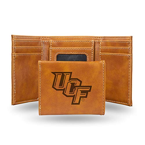 Image of Rico Industries NCAA Laser Engraved Trifold Laser Engraved Tri-Fold Wallet - Men's Accessory