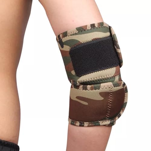 Camouflage Elbow Brace Support Pad Arthritis Sports Protect Aid Adjustable