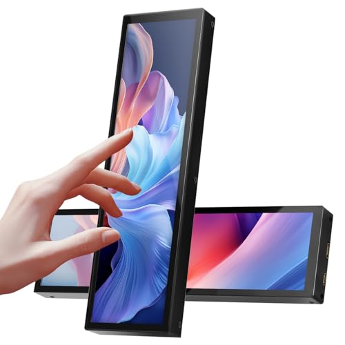 8.8 Inch Touchscreen Monitor,FHD IPS 1920x480...