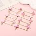 Flamingo Hair Clips for Women Cute Pink Flamingo Bobby Pins Set Funny Animal Tropical Bird Metal Hairpins Summer Beach Vacation Hair Barrettes Styling Hair Accessories,12PCS
