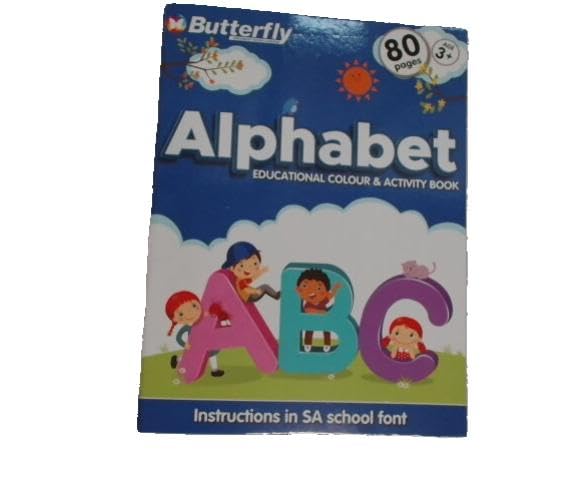 Alphabet, Colour & Activity Book : Amazon.co.za: Toys & Games