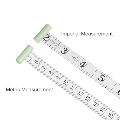 2 Pack cinta métrica telescópica automática 150 cm miniatura 4