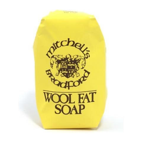 World of Wool ?itchells Wool Fat Bath Size Soap Bar by Mitchell's Wool Fat Soap Cover